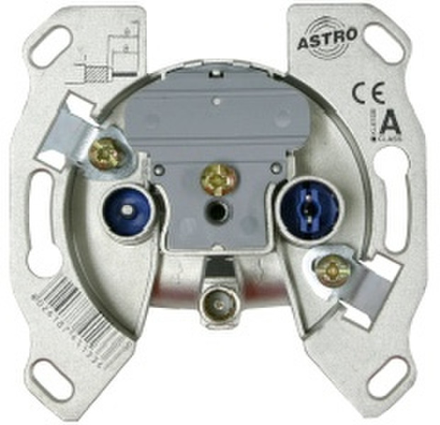 Astro GUT MMD 4 F TV (coaxial) Нержавеющая сталь розеточная коробка