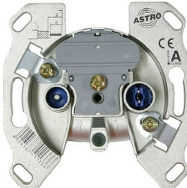 Astro GUT 182 TV (coaxial) Stainless steel outlet box