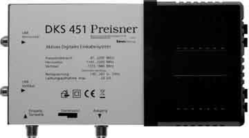 Televes DKS451 Cable combiner Grau Kabelspalter oder -kombinator