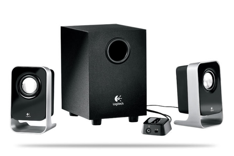 Logitech LS21 2.1channels 7W Black speaker set