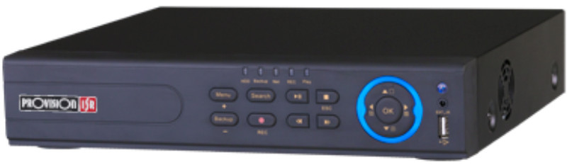 Provision-ISR SA-8200N Schwarz Digitaler Videorekorder (DVR)