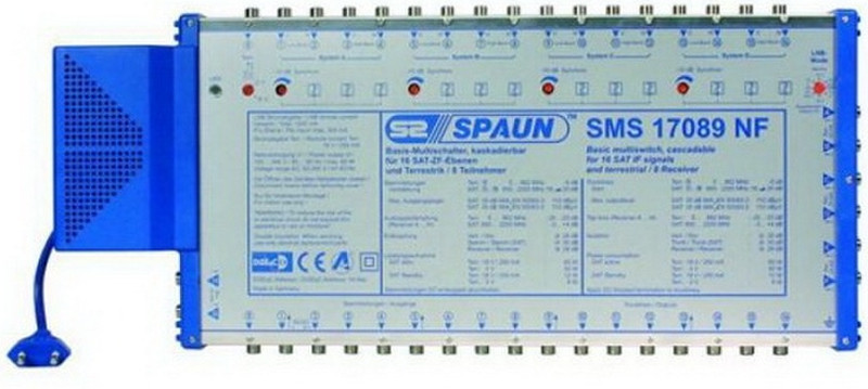 Spaun SMS 17089 NF video switch