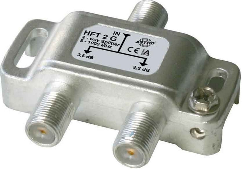 Astro HFT 2 G Cable splitter Silver