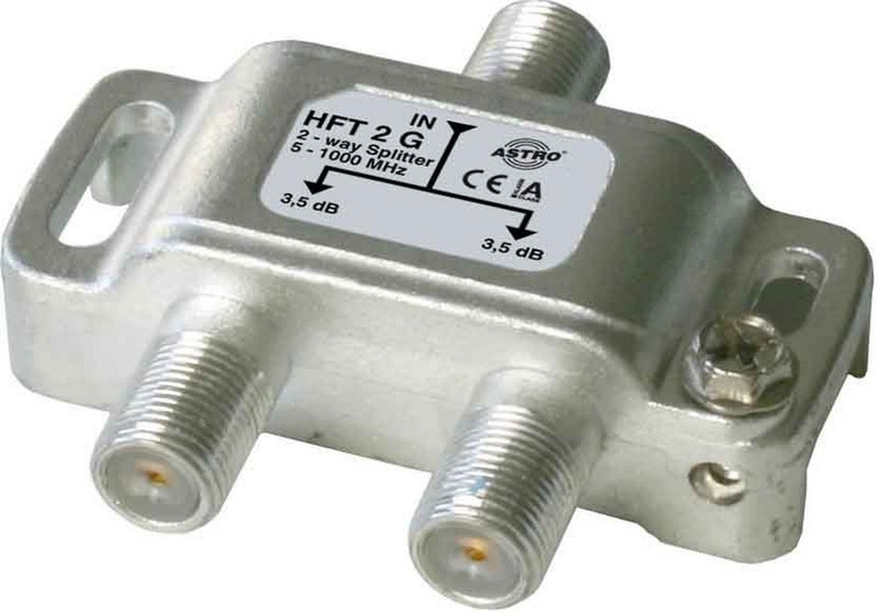 Astro HFT 2 G Cable splitter Silber