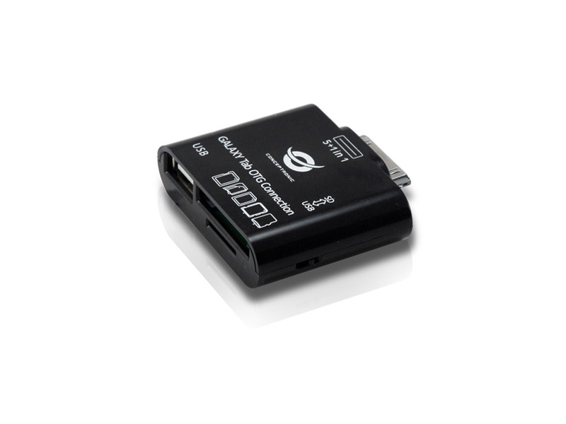 Conceptronic CCRSST Samsung 30-pin Черный устройство для чтения карт флэш-памяти