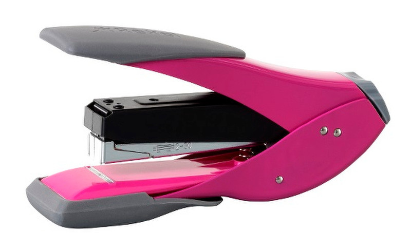 Rexel Easy Touch Low Force Half Strip Stapler Pink stapler