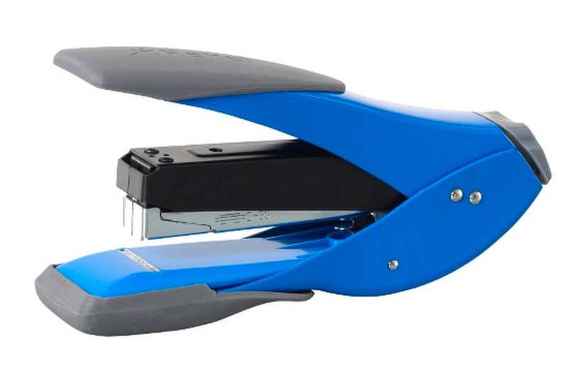 Rexel Easy Touch Low Force Half Strip Stapler Blue stapler