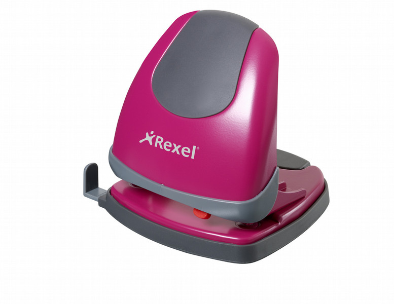 Rexel Easy Touch 30 Blatt Zweifachlocher pink