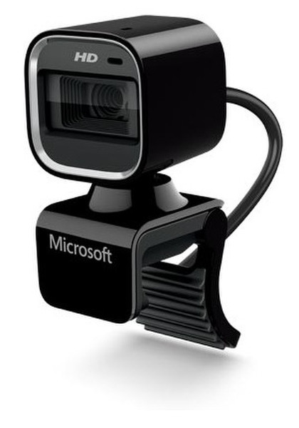 Microsoft LifeCam HD-6000 1MP 1280 x 720Pixel USB 2.0 Schwarz