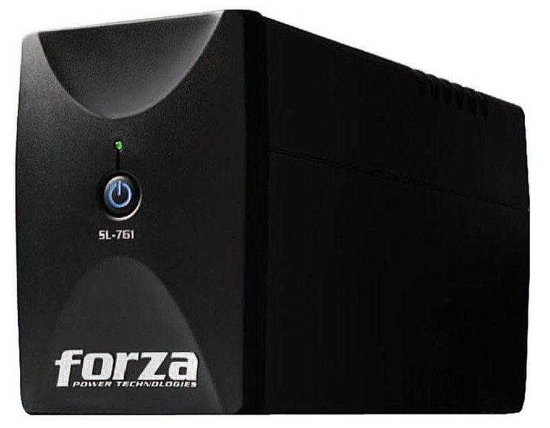 Forza Power Technologies SL-761 750VA 6AC outlet(s) Tower Black uninterruptible power supply (UPS)