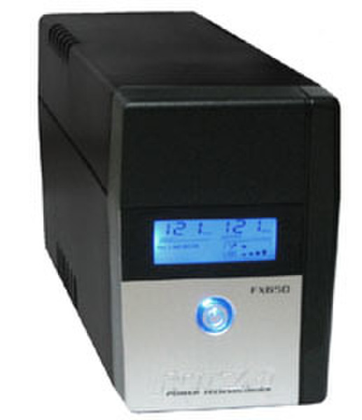 Forza Power Technologies FX-650LCD 650VA 6AC outlet(s) Tower uninterruptible power supply (UPS)
