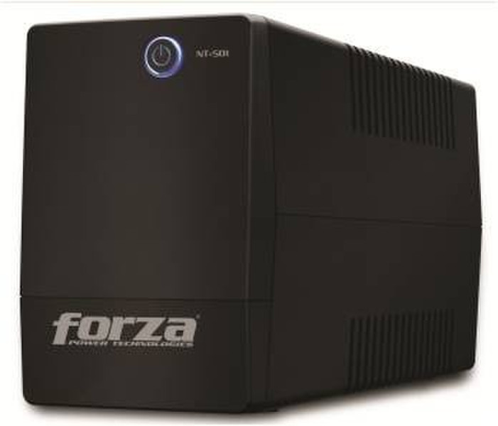 Forza Power Technologies NT-501 500VA 4AC outlet(s) Tower Black uninterruptible power supply (UPS)