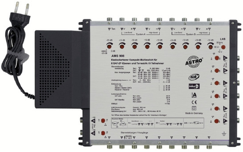 Astro AMS 908 коммутатор видео сигналов