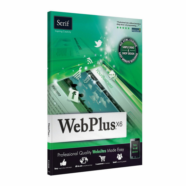 Serif WebPlus X6, UPG