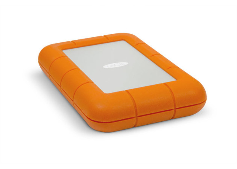 LaCie Rugged USB3 & Thunderbolt 1TB 1000ГБ Оранжевый, Cеребряный