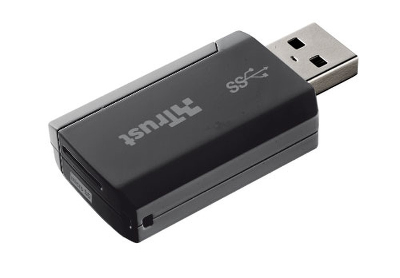 Trust 18677 USB 3.0 Черный устройство для чтения карт флэш-памяти