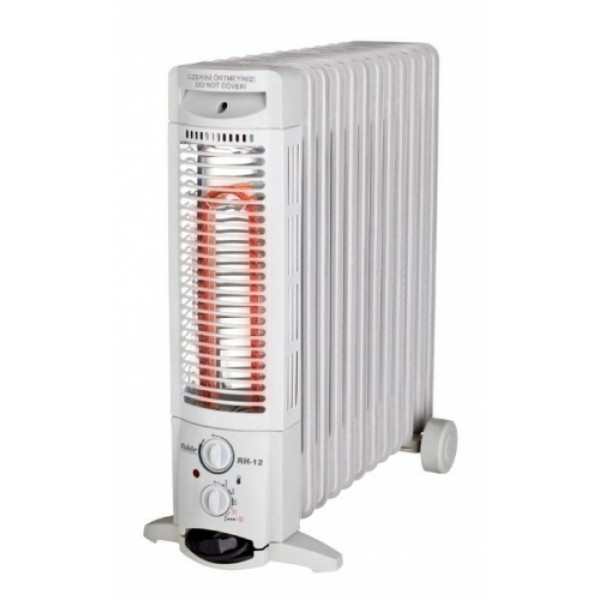 Fakir RH-12 Floor 2800W White Radiator electric space heater