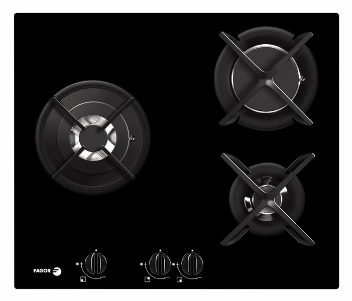 Fagor CFI-3GLSTABUT built-in Gas Black