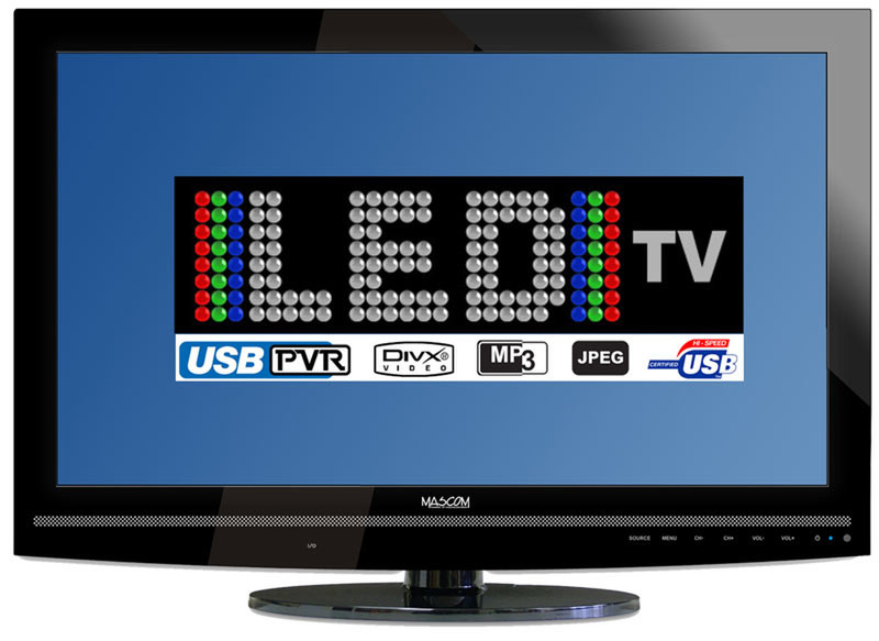 Mascom MC22LH44USB 22Zoll Full HD Schwarz LED-Fernseher