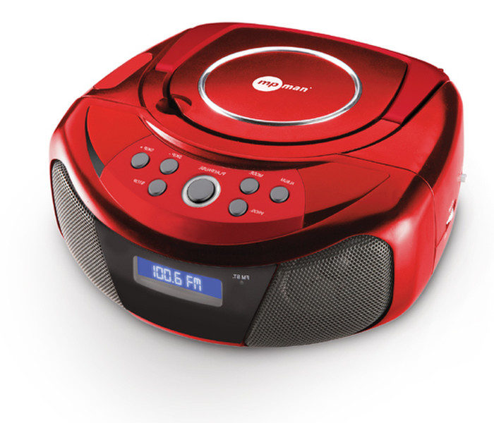 Mpman CSD28 Аналоговый 2Вт Красный CD радио