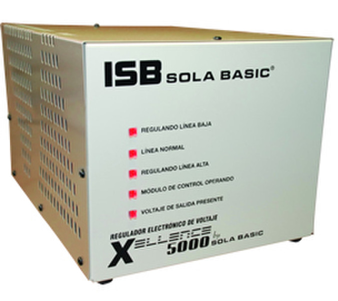 Industrias Sola Basic XELLENCE5000 127V Grey voltage regulator