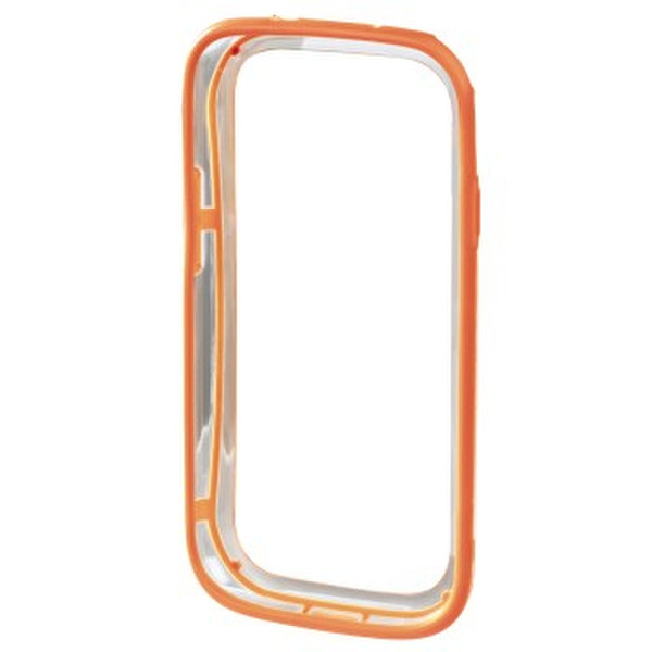 Hama Edge Protector Cover case Оранжевый, Прозрачный