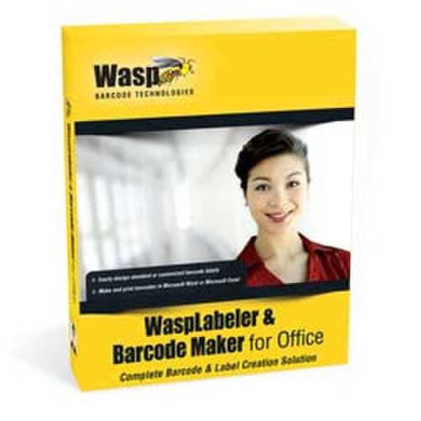 Wasp WaspLabeler & Barcode Maker (1U) bar coding software