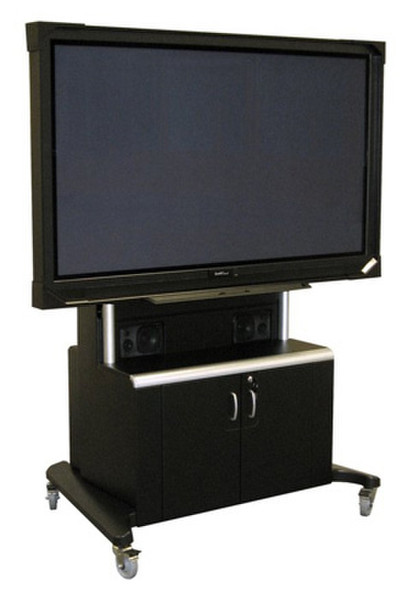 Smart FSSBID 100 Tragbar Schwarz Flachbildschirm-Bodenhalter