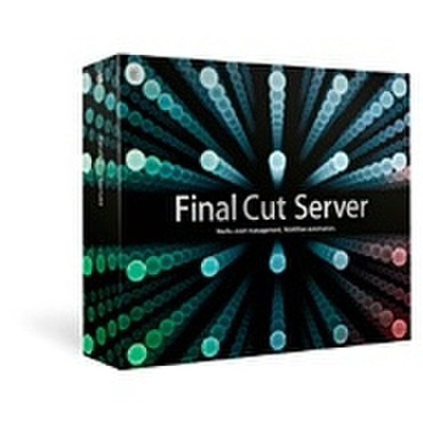 Apple Final Cut Studio Server Unlimited-client license