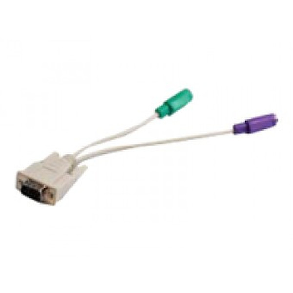 Honeywell VX89058CABLE D9 2 x PS/2 Grau Kabelschnittstellen-/adapter