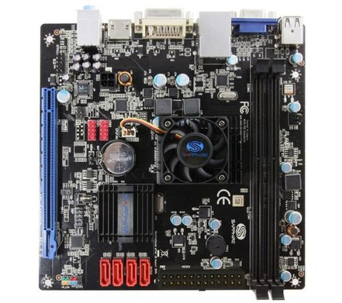 Sapphire PURE White Fusion E350 AMD A50M Mini ITX