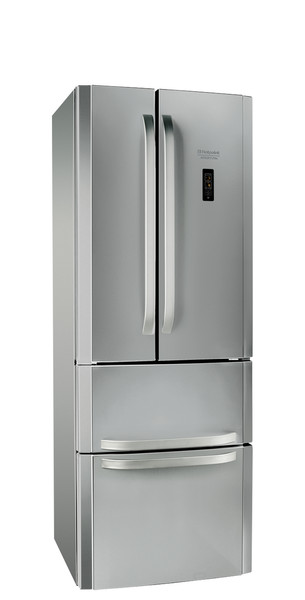 Hotpoint E4DY AA X C freestanding 470L A+ Stainless steel side-by-side refrigerator