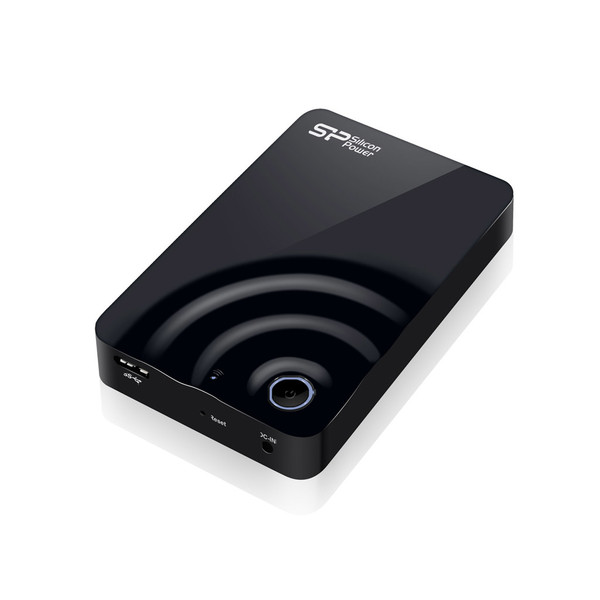 Silicon Power 1TB Sky Share H10 1000GB Wi-Fi Black