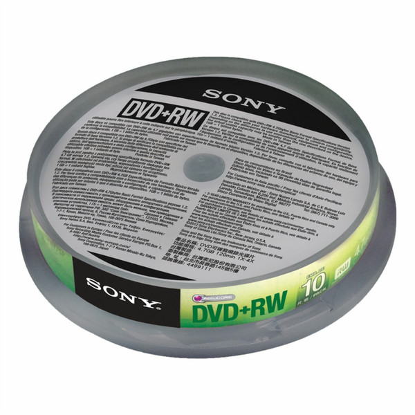 Sony 10DPW47SP чистый DVD