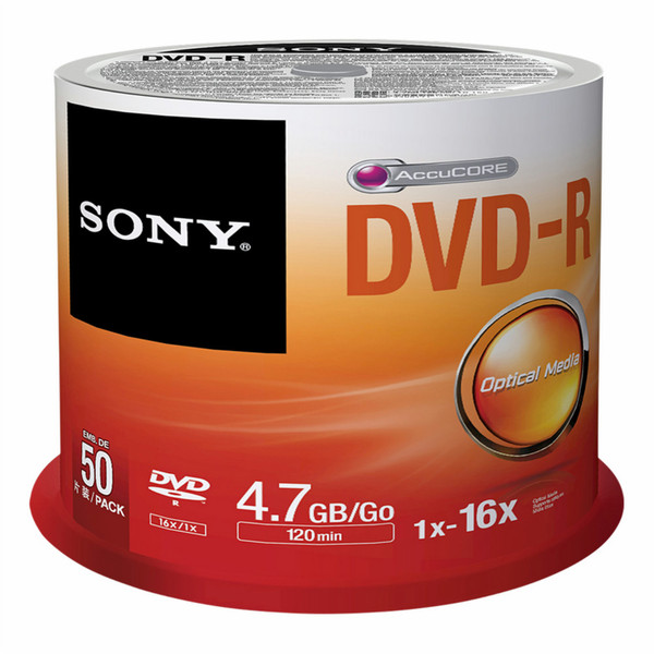 Sony 50DMR47SP blank DVD