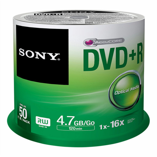 Sony 50DPR47SP blank DVD