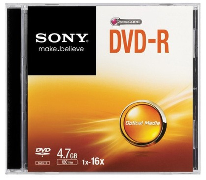 Sony 16x DVD-R 4.7GB 4.7GB DVD-R 1Stück(e)