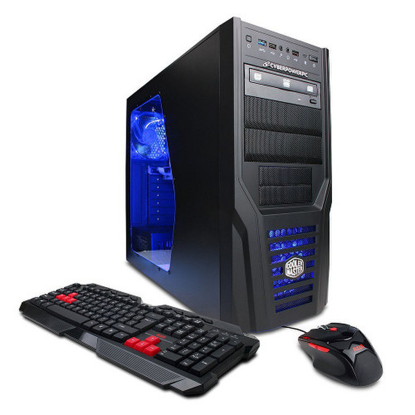 CyberpowerPC GUA390 3.6GHz FX 4100 Black PC