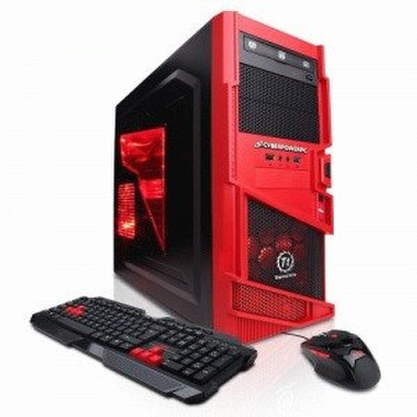 CyberpowerPC GXI450 3.4ГГц i5-3570K Черный, Красный ПК PC