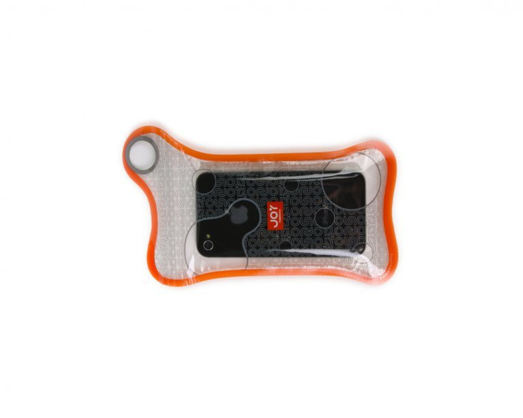 The Joy Factory BubbleShield Sleeve case Orange,Transparent