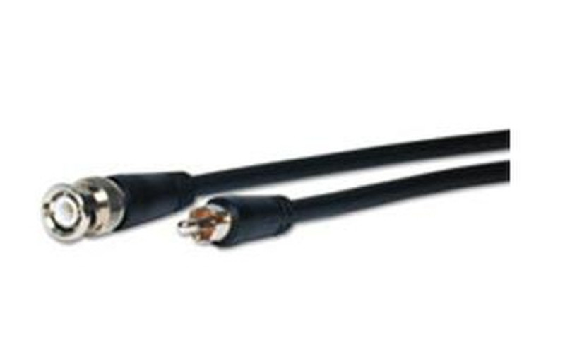 Comprehensive 1.82m, BNC to RCA, m/m 1.82m RCA Black video cable adapter