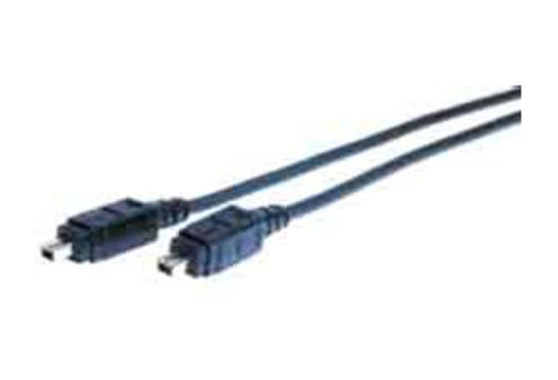 Comprehensive 38.1m, IEEE1394a, m/m 38.1m 4-p 4-p Black firewire cable