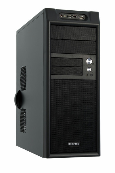 Chieftec Mesh miditower, Black (without PSU) Midi-Tower Black computer case