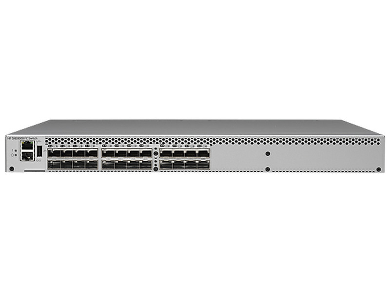 Hewlett Packard Enterprise StoreFabric SN3000B 1U Cеребряный