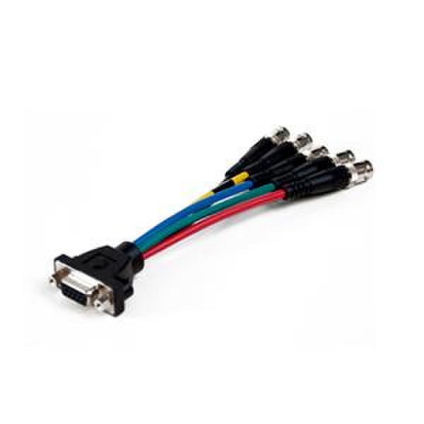 Comprehensive VGA15JLP-5BJ-1HR 0.3m VGA (D-Sub) Black video cable adapter