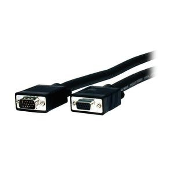 Comprehensive VGA15P-J-3HR 0.9м VGA (D-Sub) VGA (D-Sub) Черный VGA кабель
