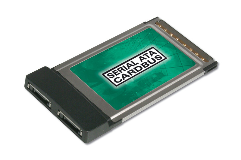 Digitus CardBus eSATA Adapter interface cards/adapter