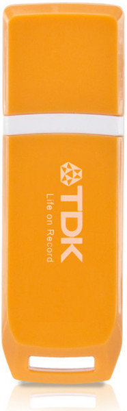 TDK TF10 16GB 16ГБ USB 2.0 Оранжевый USB флеш накопитель