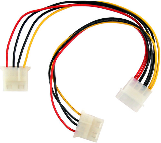 Revoltec 4-Pin Y-Splitter/Converter Molex 2 x Molex Kabelschnittstellen-/adapter