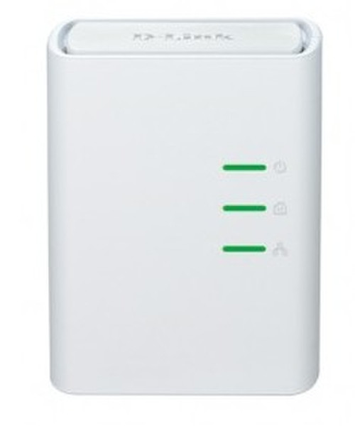 D-Link DHP-308AV/E 200Mbit/s Ethernet LAN White 1pc(s) PowerLine network adapter